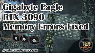 Gigabyte Eagle RTX 3090 -  PC Does Not Boot With GPU Installed - Memory Errors Fixed