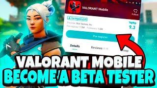 How To Become a Beta Tester On VALORANT MOBILE | Valorant Mobile leaks
