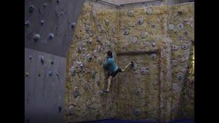 Philip Wills Climbing and Abseiling at the old Hendon Wall London