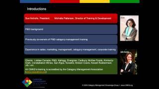 Category Management Knowledge Group (CMKG) Overview