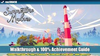 Summertime Madness - Walkthrough & Platinum Trophy Guide (100% Achievement Guide) rus199410 [PS5]