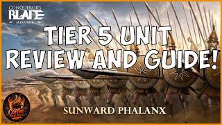 Conquerors Blade Tier 5 Phalanx Unit Guide and Review