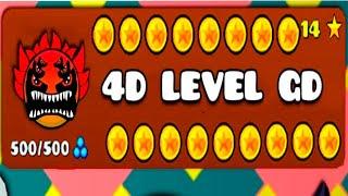 FIRST 4D LEVEL IN GEOMETRY DASH!