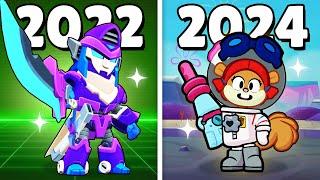 Best Skin from EVERY Update in Brawl Stars!