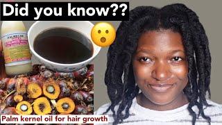 This is Luxury! Palm kernel oil for hair growth. Your hair will Apreciate you.