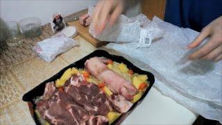 Kiseli kupus sa svinjskim mesom i papcima - video recept !