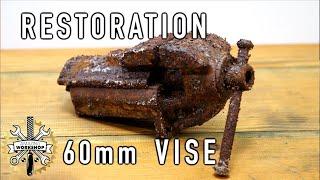 DISCARTED and Rusted Vice - Amazing Restoration