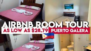 PUERTO GALERA AIRBNB | Room Tour with Prices | As low as ₱1500 per Night