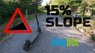 VERY HARD HILL CLIMB TEST - Ninebot G30 MAX with CUSTOM FIRMWARE