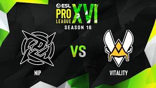 NiP vs Vitality | Map 2 Vertigo | ESL Pro League Season 16 - Group A