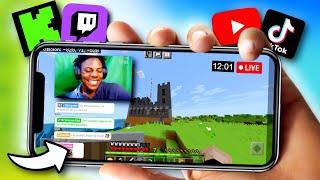 HOW TO MAKE A PROFESSIONAL LIVE STREAM FROM YOUR CELL PHONE 2025 | EASY AND FAST STREAMS