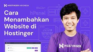 Cara Menambahkan Website di Hostinger