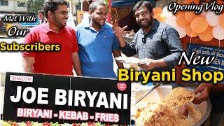 Unlimited Rs.100 | Biryani Shop Opening Vlog | Beef Biryani & Chicken Biriyani | Jabbar Bhai