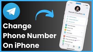 How To Change Telegram Phone Number On iPhone !