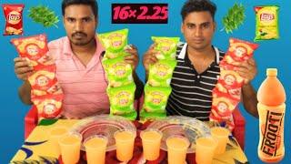 Lays Chips & Frooti Challenge | Potato Chips Competition | Food Competitions India