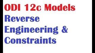 ODI 12c Tutorial Lessions6 Models Creation with Contraints