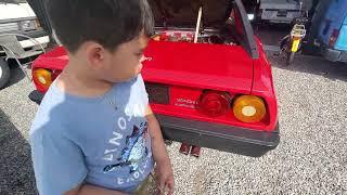 Oldtimer 24 Jahre gestanden, Ferrari Mondial 2+2