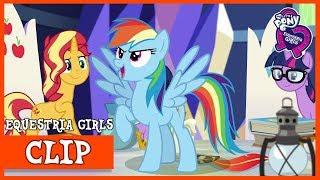 Pony Sunset, Twilight & Rainbow in Ponyville WHILE the ship SINKS! | MLP: EG | SB [Full HD]