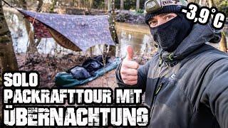 Solo Packrafttour mit Übernachtung / MRS Nomad S1