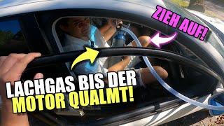 TALAHONS ballern LACHGAS ins Auto! | Chabo