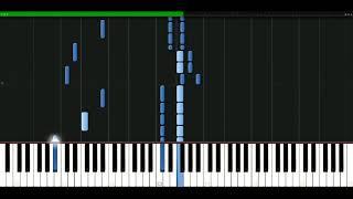 Whitney Houston - Could I Have This Kiss Forever [Piano Tutorial] Synthesia | passkeypiano