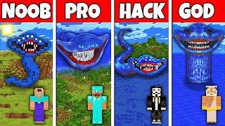 Minecraft Battle: NOOB vs PRO vs HACKER vs GOD! EL GRAN MAJA STATUE BUILD CHALLENGE in Minecraft