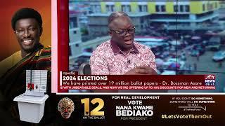 Dr. Bossman Asare [EC] on making the elections credible. #Newsfile