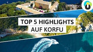 TOP 5 KORFU TIPPS  | Die schönsten Sehenswürdigkeiten | Urlaubsguru