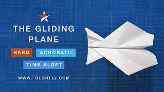  Wind-Proof Paper Airplane Design - The Gliding Plane - Fold 'N Fly