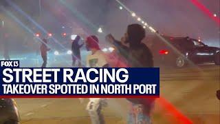 North Port street racers caught on camera leads to arrest, more at large