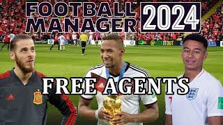 Best free transfers in Football Manager 2024 | FM24 - free agents