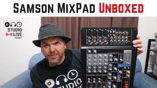 Samson MixPad MXP124FX Mixing Console Unboxing