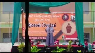 ENGLISH SPEECH BY SHABRINA DEWI MAURA H