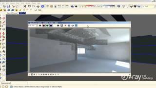 V-Ray for SketchUp - Interior Illumination - tutorial