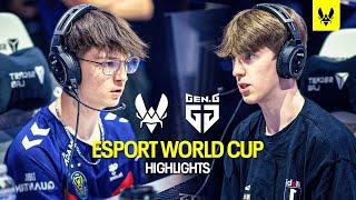 Team Vitality vs GEN.G Highlights - Esports World Cup | Rocket League