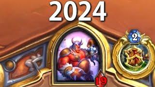 Hearthstone - Power Level of Cards in 2024 be Like...