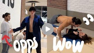 PRANK AT THE MALL/I'LL SHOW YOU HOW TO DO PUSH-UPS PROPERLY/@guychovezov