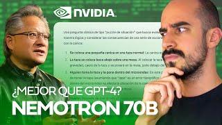 ¡Nuevo NEMOTRON 70B! ¿Es el modelo de NVIDIA mejor que GPT-4o?