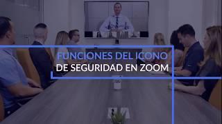 Funciones del Icono de Seguridad en Zoom