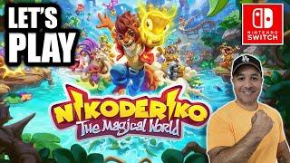 Let's Play NIKODERIKO The Magical World on Nintendo Switch First Impressions