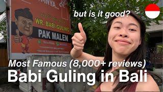  Trying the BEST Babi Guling (Pork Roast) in Bali?  [Indonesia Ep. 3]