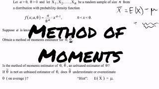 Method of Moments Estimation