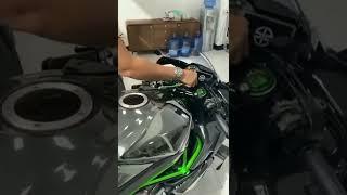 Ninja H2r supr bike #shorts #ninjah2r  #supar #viral