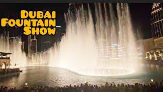 Dubai Fountain Show 2024 | Dubai mall Fountain show | Dancing fountain in Burj Khalifa | Ep: 269