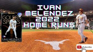 IVAN MELENDEZ ALL 32 HOME RUNS - GOLDEN SPIKES AWARD WINNER (NCAA COLLEGE RECORD- BBCOR ERA)