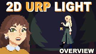 Lighting in 2D Games! URP Template Overview - Unity 2D