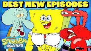 Best of NEW SpongeBob Episodes! (Part 4) | 3 Hour Compilation | SpongeBob