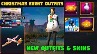 PUBG Mobile Lite - New Outfits & Skins For Christmas Event Season - 7 New Leaks