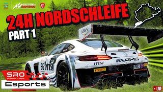 Mission ÜBERLEBEN | 24h Nordschleife | Part 1 | SRO ESPORTS 2024