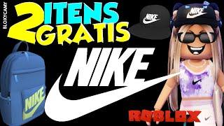 *GRÁTIS* MOCHILA NIKE + BONÉ NIKE GRÁTIS NO ROBLOX! | ÍTEM GRÁTIS NO ROBLOX | NOVO EVENTO NIKELAND